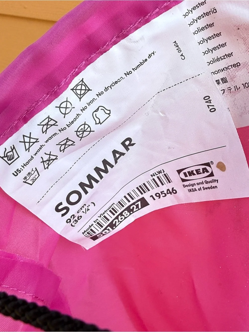 IKEA SOMMAR Vivid colors Wind direction flags